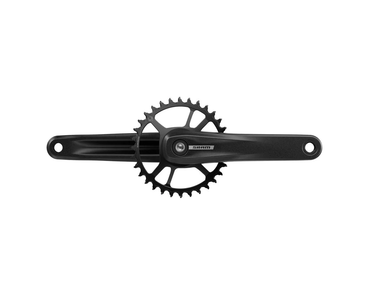 SRAM Eagle S100 Crankset (Black) (B1) (1 x 12 Speed) (Powerspline) (160mm) (52mm Chainline) (32T)